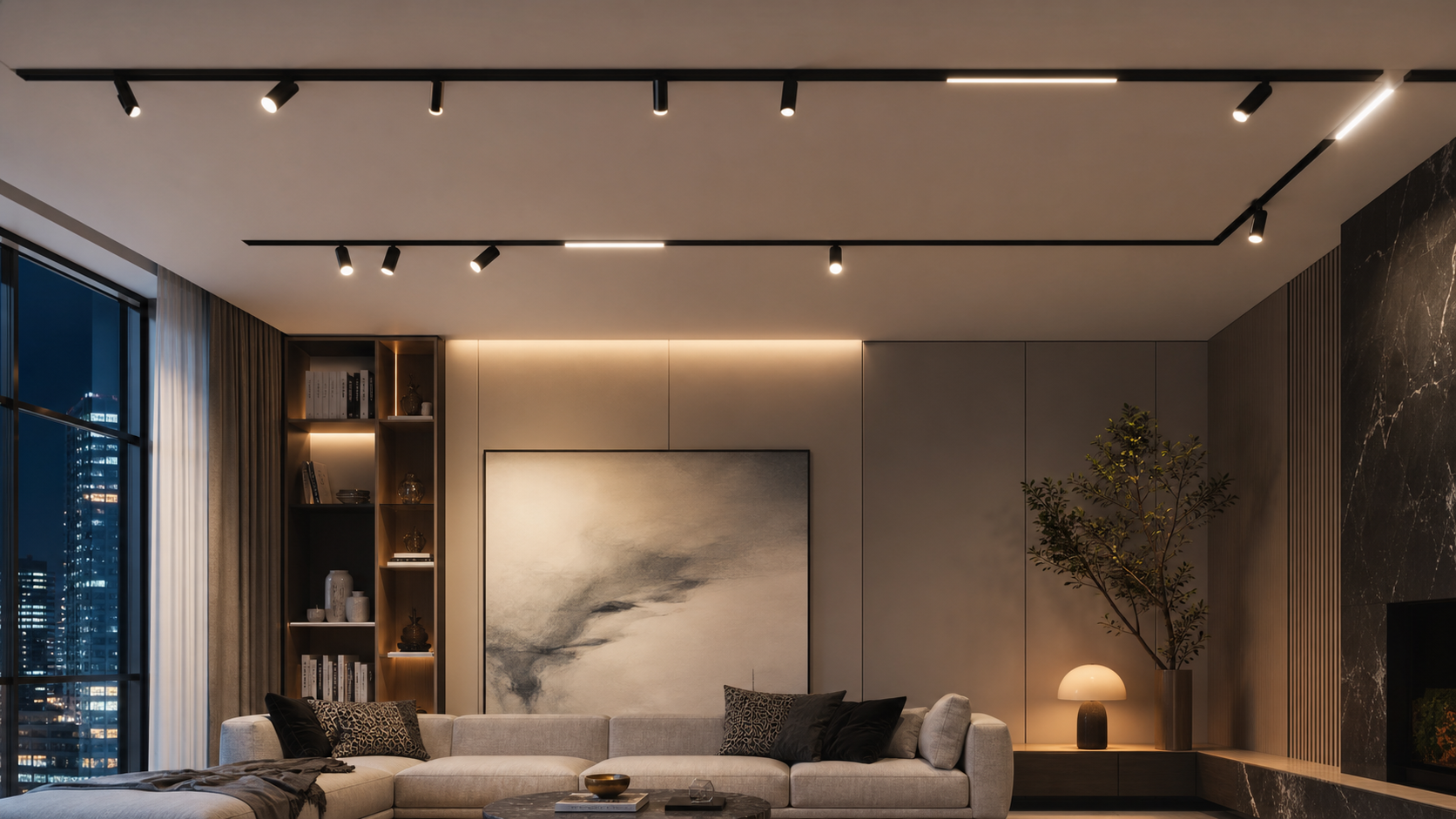 Magnetic Track Lights
